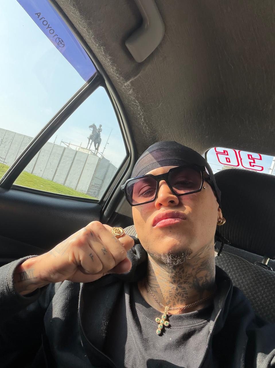 Selfie en el auto